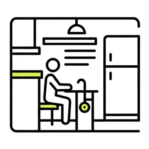 Kitchen and Living Area Adjustments